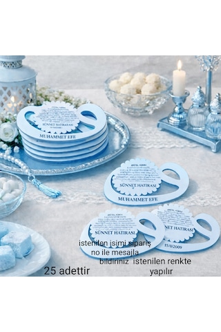 Mevlüt İçin Özel Magnet Kişiye Özel 25 Adettir No 97