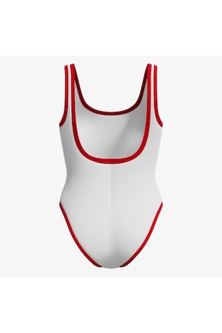 Speedo Solid Bound Kadın Beyaz Mayo 005050003