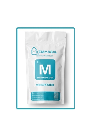 Minoksidil Minoxidil Usp Hammadde 50g