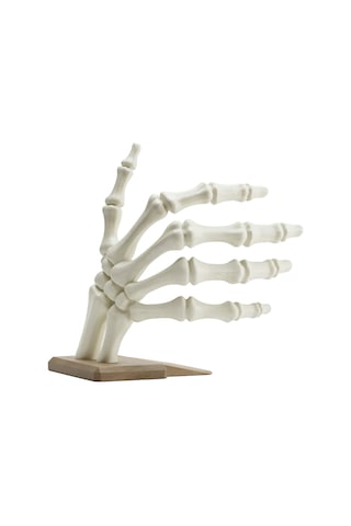 Fibrika Store-skeleton Hand Dekoratif Kitap Tutucu - Modern Kitap Desteği