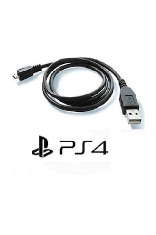 Ps4 Joystick Gamepad Oyun Kolu Usb Şarj Kablosu 1.5m