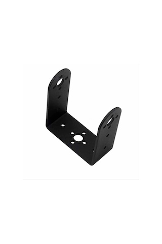 Uzun U Servo Motor Metal Montaj Parçası Braket Mg995 Mg996r S3003 Td-8120mg Alüminyum Tutucu