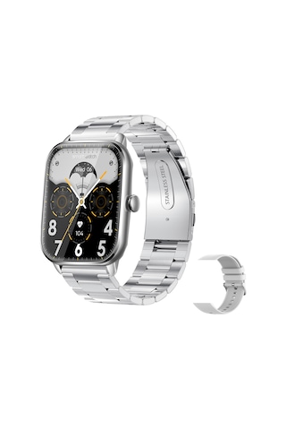 Teltree 1.9" Renkli Dokunmatik Ekranlı Akıllı Saat (İthalatçı Garantili) + Silikon Kordon