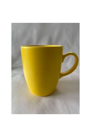 Kendini Rahat Bırak Sarı Kupa Bardak Çok Renkli