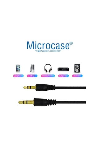 2.5 Mm To 3.5 Mm Aux, Kulaklık Bağlantı Kablosu 1.5 Metre Al2307