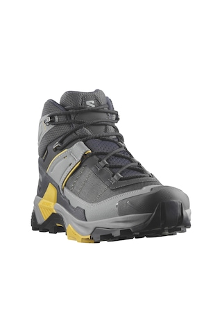 Salomon X Ultra 5 Mid Gore-tex Erkek Gri Outdoor Bot L47754100 Gri