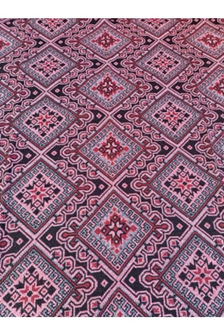 Uşak Dokuma Kilim 180x280cm Beyaz - Kırmızı