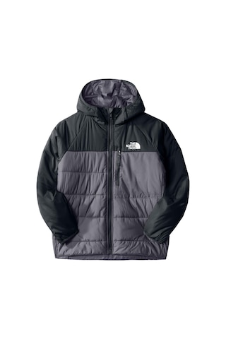 The North Face Reversıble Perrıto Çocuk Ceket Siyah/Gri Siyah