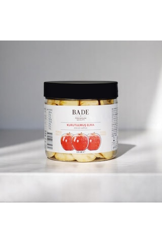 Elma Kuru Meyve Cipsi - Şekersiz Katkısız Doğal Sağlıklı Atıştırmalık 125 Gr. 125 G