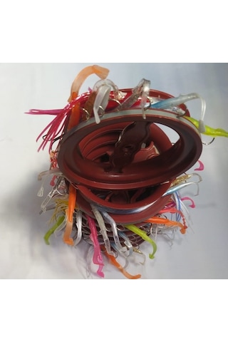 Sırtı Takımı-10-Lu Raglo 8,5Cm Silkon 60Mm Misine 80Mt Uzunluk