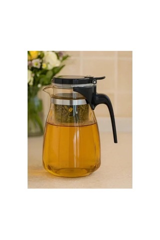 Home 900 Ml Süzgeçli Cam Sürahi