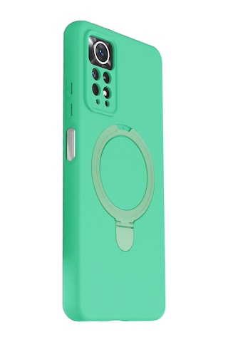 Newface - 861 - Xiaomi Redmi Note 12 Pro 4g Regal Magsafe Standlı Kapak - Spt-gld - - Yeşil