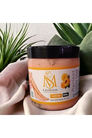 Ms Kalsedon Professoinal Kayısı Aromalı Vücut Peeling 800 G
