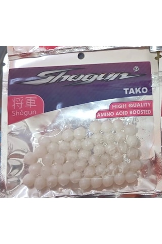 Shogun Tako Silikon Balık Yumurtası Renk: Beyaz