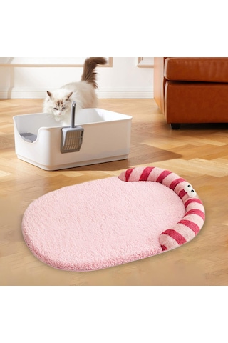 Suntek Uyku Sıcak Kedi Yastığı Yıkanabilir Evcil Pembe-m