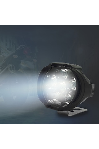 Motosiklet Led Sis Farı 2 Li Set 12v 6 Led Motorsiklet Led Far .