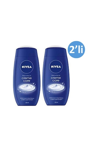 Nivea Creme Care 2'li Banyo Ve Duş Jeli 250 ml Nivea Creme Care 2'li Banyo Ve Duş Jeli 250 ml
