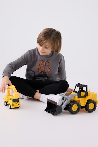 Rolypoly Erkek Çocuk Eşofman Takımı Rp3425 Koyu Gri Koyu Gri