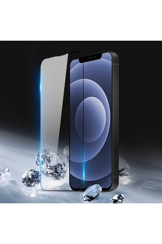 Dux Ducis Apple Uyumlu iPhone 13 Mini 5.4Inç Tempered Cam Ekran Koruyucu 10D Siyah (523734634)