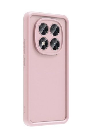 Redmi Note 14 Pro Plus Uyumlu Kılıf Kamera Korumalı Zyl Ananas Kapak - Pembe Pembe