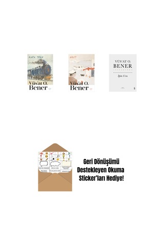 Kara Tren + Dost + İpin Ucu Ciltli + Okuma Sticker'ları