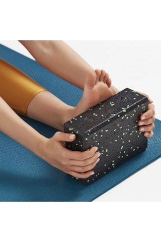 Actifoam Yoga Blok/orta Sert/siyah-yeşil