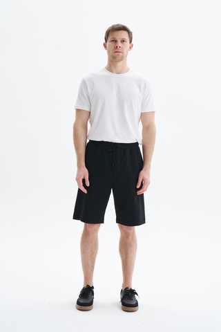 AR-MA Arma Erkek Regular Fit Basic Süprem % 100 Pamuk Arka Ve Yandan Cepli Şort Y29504279102 Siyah