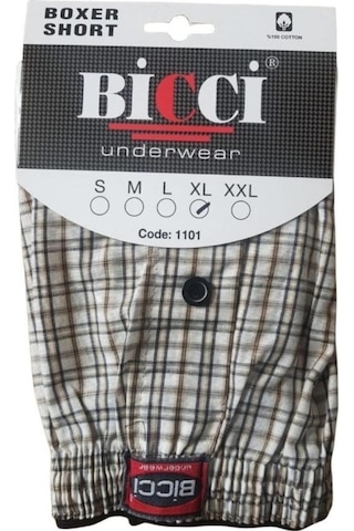 10 Adet Bicci Poplin Boxer Külot Erkek