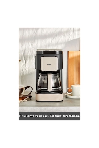 Karaca Just Coffee Aroma 2 In 1 Filtre Kahve ve Çay Demleme Makinesi