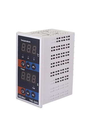 Maiyame Sıcaklık Ve Zaman Kontrol Cihazı, 0-400 C Ayarlanabilir, K Tipi Termocouple, Röle/ssr Çıkışı, Fırın Ve Baskı Makinesi İçin