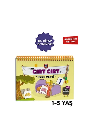 Şimdi Cırt Cırt İle Uyku Vakti Kitabı