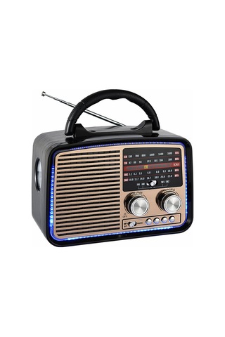 Radyo Taşınabilir Sw Tam Grubu Radyo Kablosuz Bluetooth Fm Konuşturucu