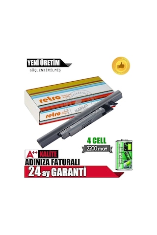 Casper Uyumlu Nirvana C15B PG-C15B C15B10 Notebook Bataryası Pil(4Cell)