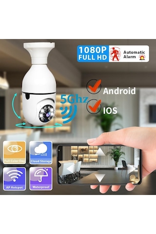 360 Ip Ampül Kamera - Cmr19-981