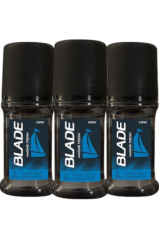Blade Marine Fresh Erkek Roll-On Deodorant 3 x 50 ML