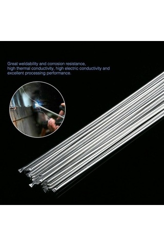 Ganzhoushop Noktası Korozyon Kaynak Katı Jms Gerekmez Erime Düşük Direnci Çubukları Çekirdek Alüminyum Akı Adet 20 Zz