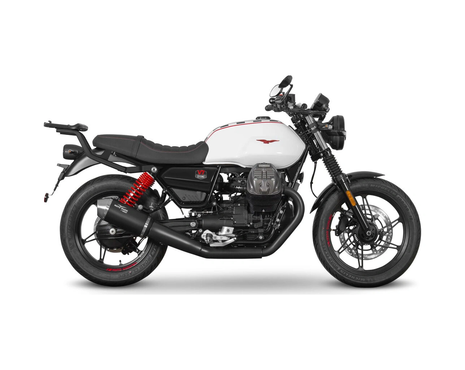 Moto Guzzi V7 Special/stone/ten/corsa Arka Çanta Demiri Shad M0v783st Siyah