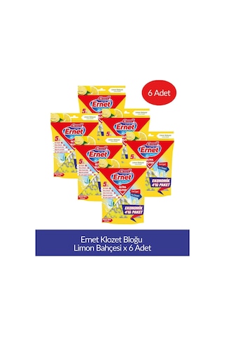 Klozet Bloğu Limon Bahçesi 4lü Paket X 6 Adet