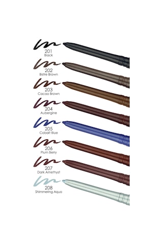Liner Matic Waterproof Eyepencil - Suya Dayanıklı Göz Kalemi No:204 Aubergine Aubergine