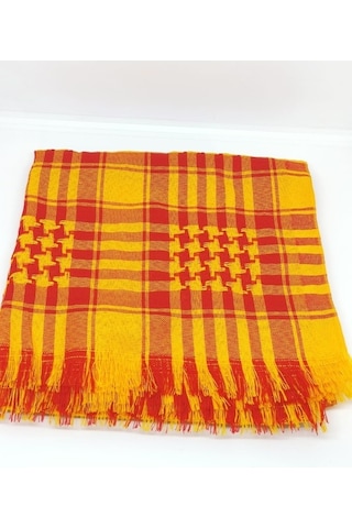 Artworkanatolia Puş 100 CM Sarı - Kırmızı Sarı