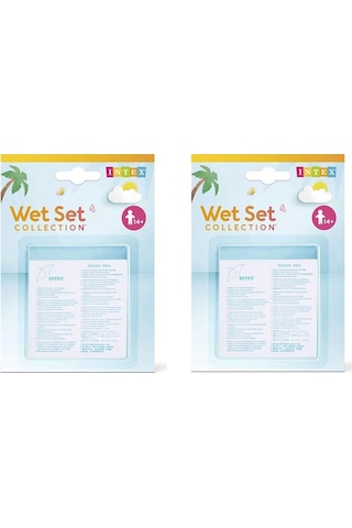 İntex 12li Şişme Deniz Ürünleri Tamir Kiti Havuz Yapıştırıcısı-havuz Yaması 2 Adet Çok Renkli