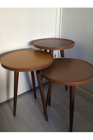 3'Lü Zigon Sehpa 16Mm Veya 18Mm Mdf Tabla (432390031)