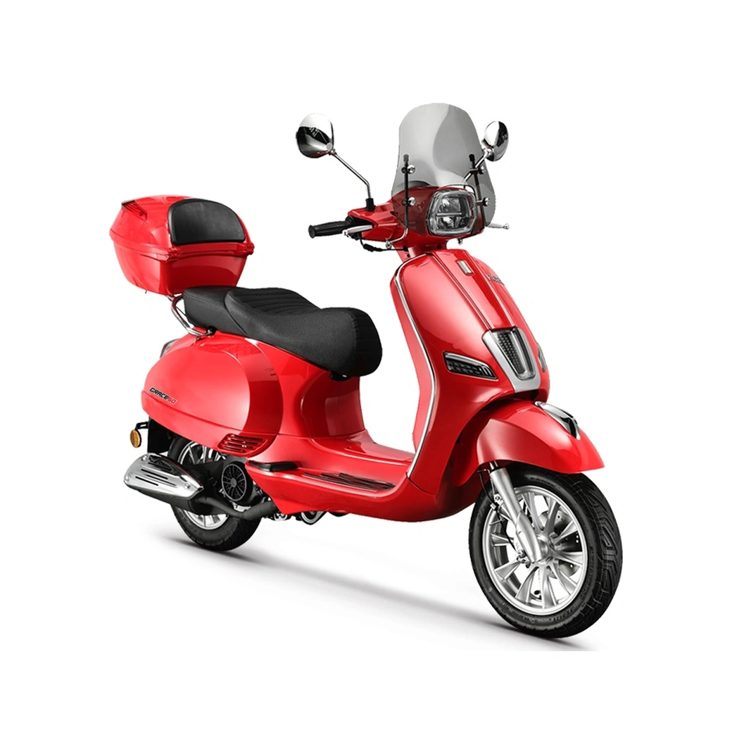 Kuba Grace 50 Motosiklet Kırmızı
