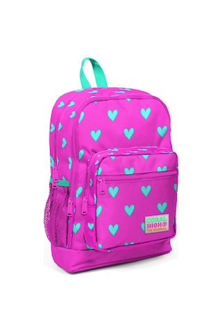 Coral High Kalpli Pembe Okul Çantası 23113