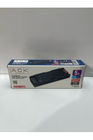 Ack 24v 5 Amper 120 W Slim Led Trafosu Ay02-11000 Seçenekler