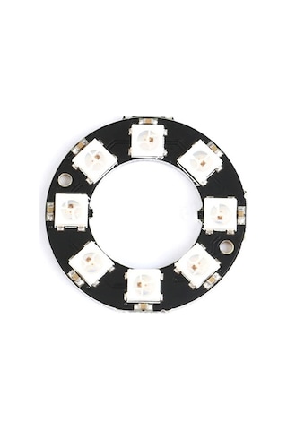 Alkatronik-8 Bit Neopixel Halka Ring Ws2812B 5050 Rgb Led Modül Full Color