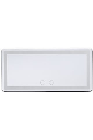 Moveevo Araba Güneşlikli Makyaj Aynası - Tüm Arabalar İçin Şarj Edilebilir Led Işıklı Makyaj Aynası - Evrensel Araba Güneşlikli