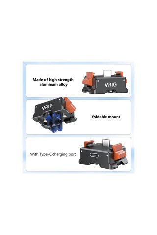 Springsun Vrıg Ac21 Çok İşlevli Dik Şarj Tabanı Hızlı Çıkarma Montaj Adaptörü Alüminyum Alaşımlı 4'ü 1 Arada