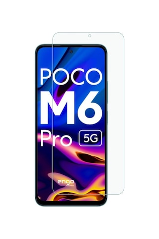 Poco M6 Pro Ekran Koruyucu Nano Esnek Flexible Şeffaf