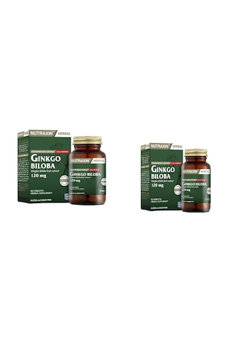 Nutraxin Ginkgo Biloba 60 Kapsül 2 Adet
